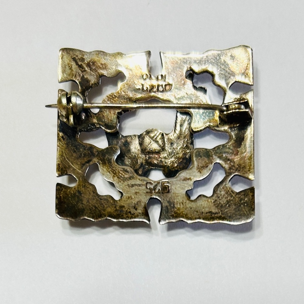 sterling silver vintage brooch. CUD CUZCO Peru Llama π¦. Great condition! Rare! - Picture 3 of 5